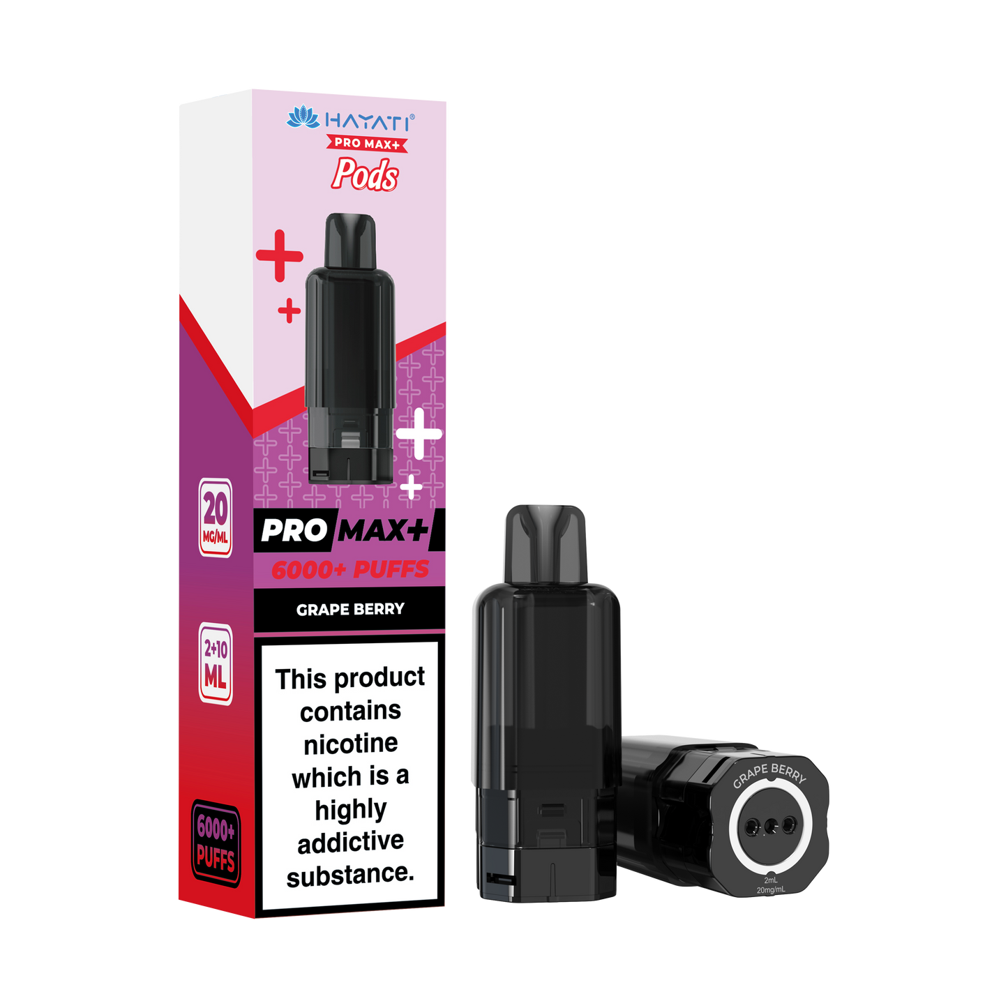Hayati Pro Max+ 6K Prefilled Pod Grape Berry