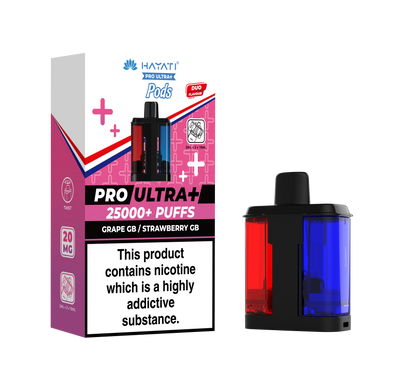 Hayati Pro Ultra+ 25K Replacement Prefilled Pods - Grape GB