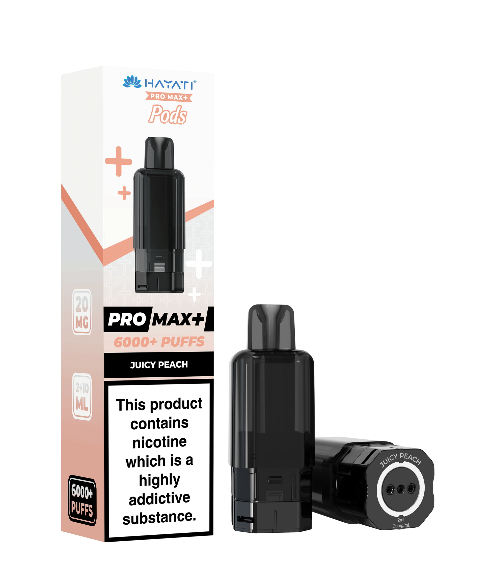 Hayati Pro Max+ 6K Prefilled Pod - Juicy Peach