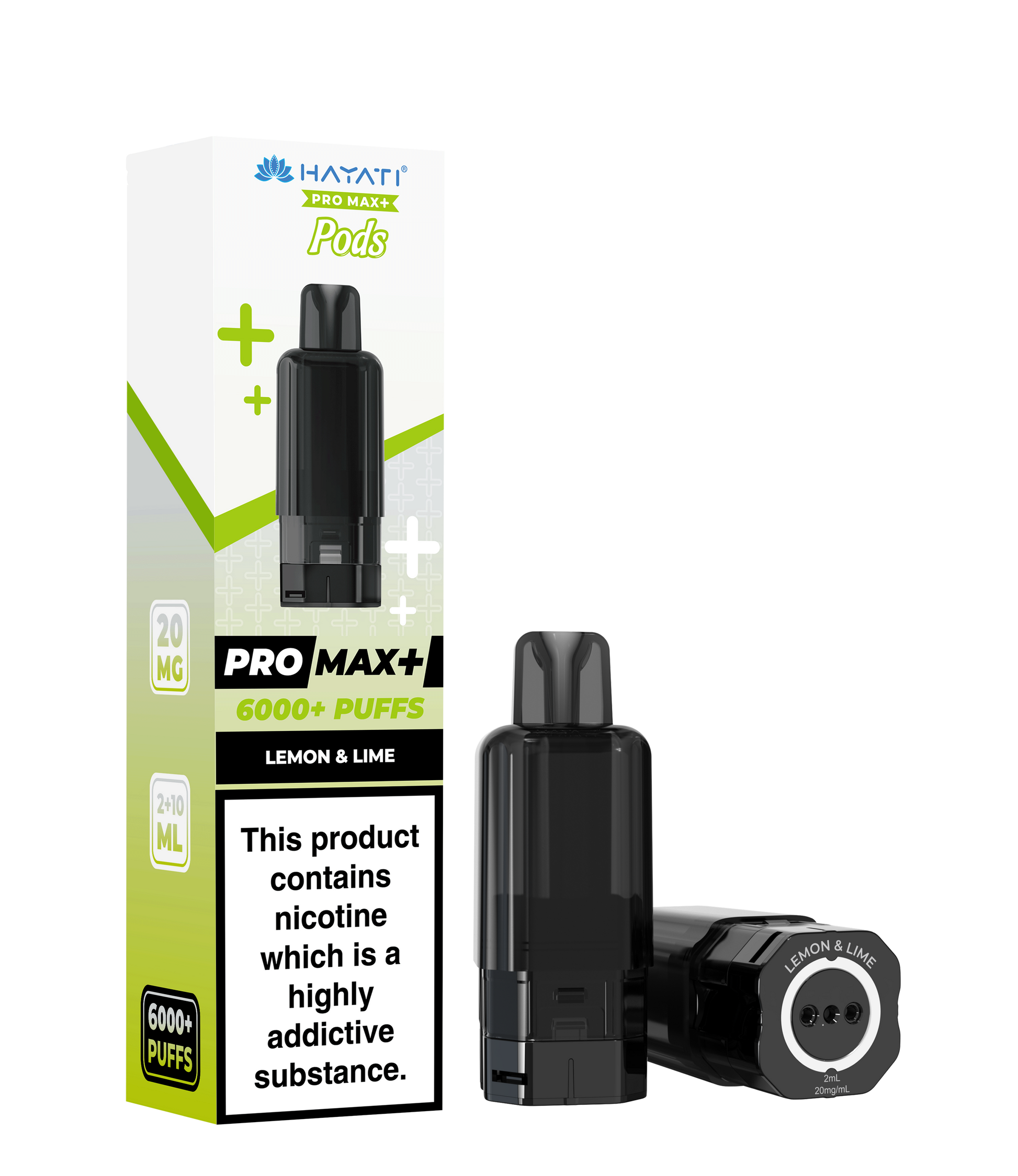 Hayati Pro Max+ 6K Prefilled Pod - Lemon & Lime