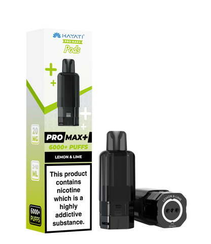 Hayati Pro Max+ 6K Prefilled Pod - Lemon & Lime