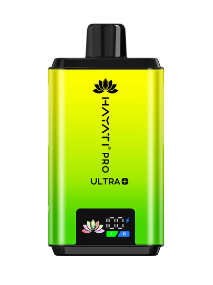 Hayati Pro Ultra+ 25000 Puffs - Big Puff Vape - Lemon & Lime