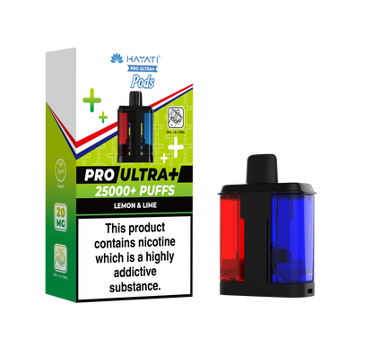 Hayati Pro Ultra+ 25K Replacement Prefilled Pods - Lemon & Lime