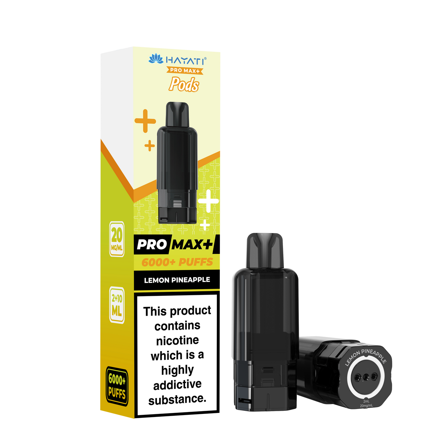 Hayati Pro Max+ 6K Prefilled Pod - Lemon Pineapple
