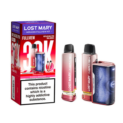Lost Mary Nera 30K Fullview Vape Prefilled Pod Kit - Big Puff Vape - Watermelon Edition