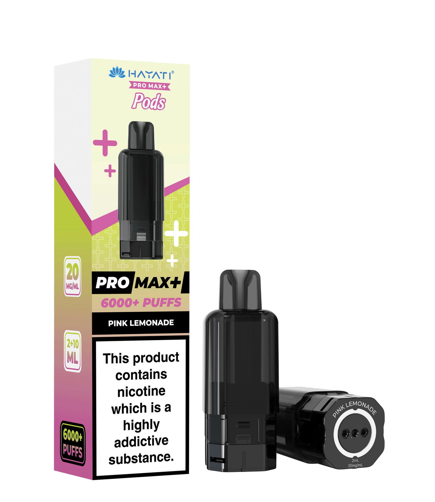 Hayati Pro Max+ 6K Prefilled Pod Pink Lemonade