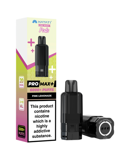 Hayati Pro Max+ 6K Prefilled Pod Pink Lemonade