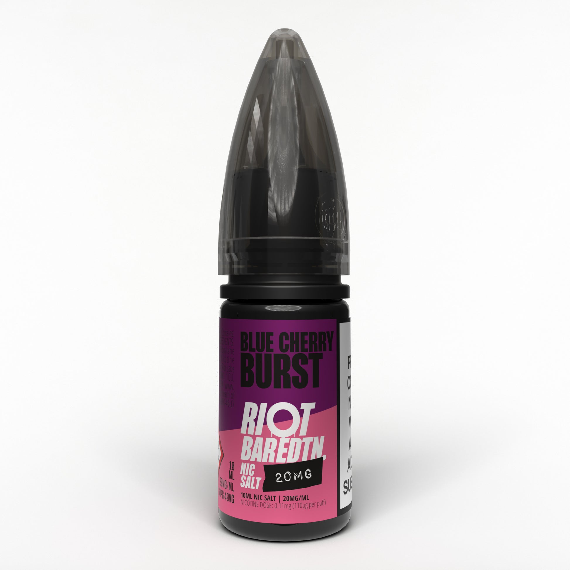 Riot Bar Edition Blue Cherry Burst Nic Salt - 10ml Bar Edtn Nicotine Salt