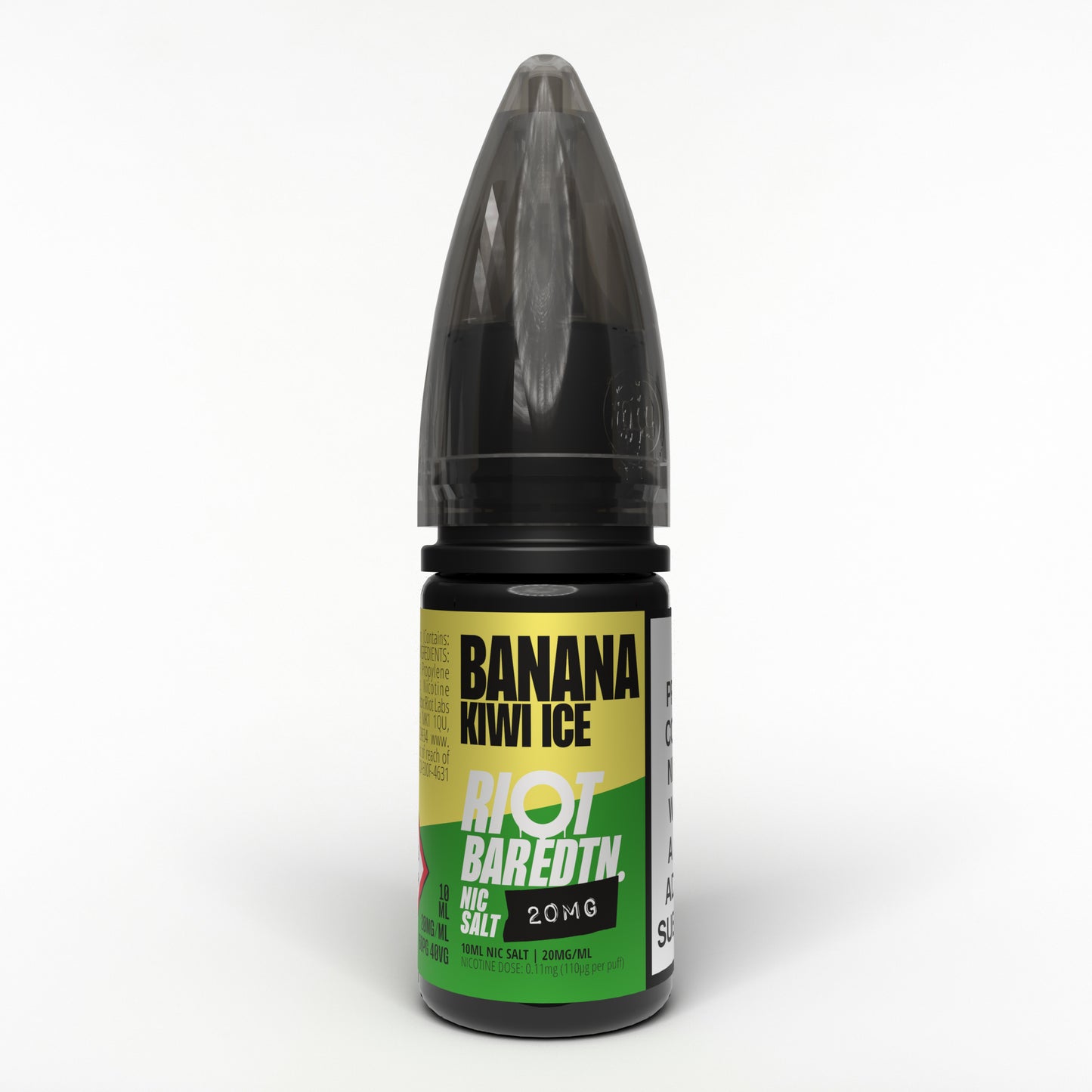 Riot Bar Edition Banana Kiwi Ice Nic Salt - 10ml Bar Edtn Nicotine Salt