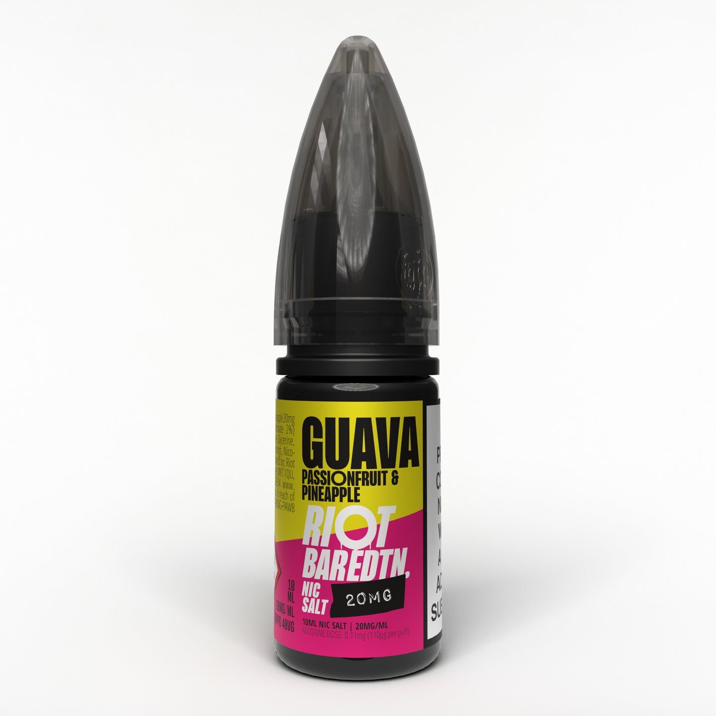 Riot Bar Edition Guava Passionfruit & Pineapple Nic Salt - 10ml Bar Edtn Nicotine Salt