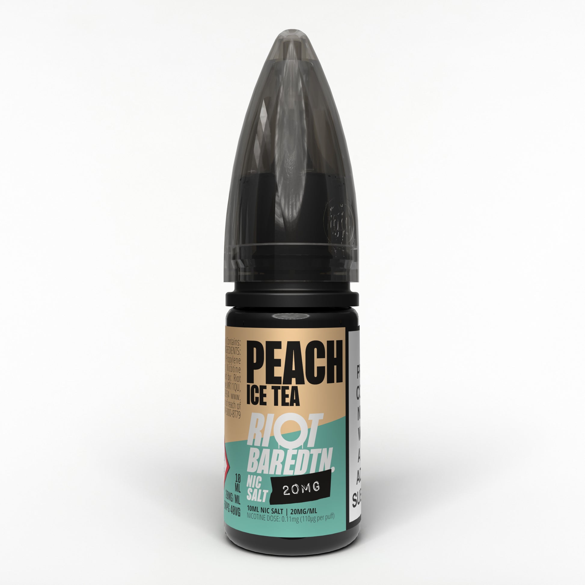 Riot Bar Edition Peach Ice Tea Nic Salt - 10ml Bar Edtn Nicotine Salt