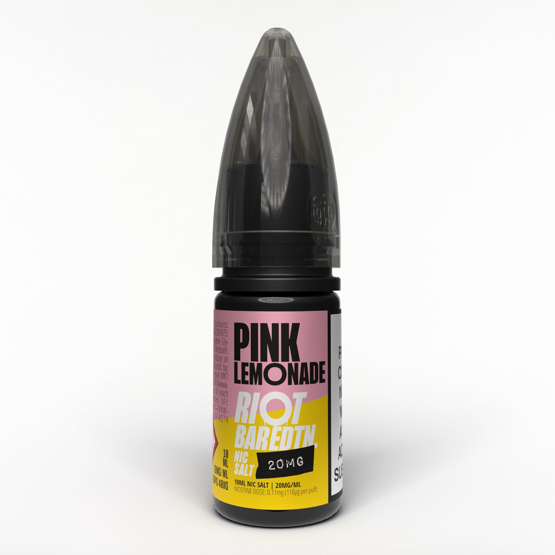 Riot Bar Edition Pink Lemonade Nic Salt - 10ml Bar Edtn Nicotine Salt
