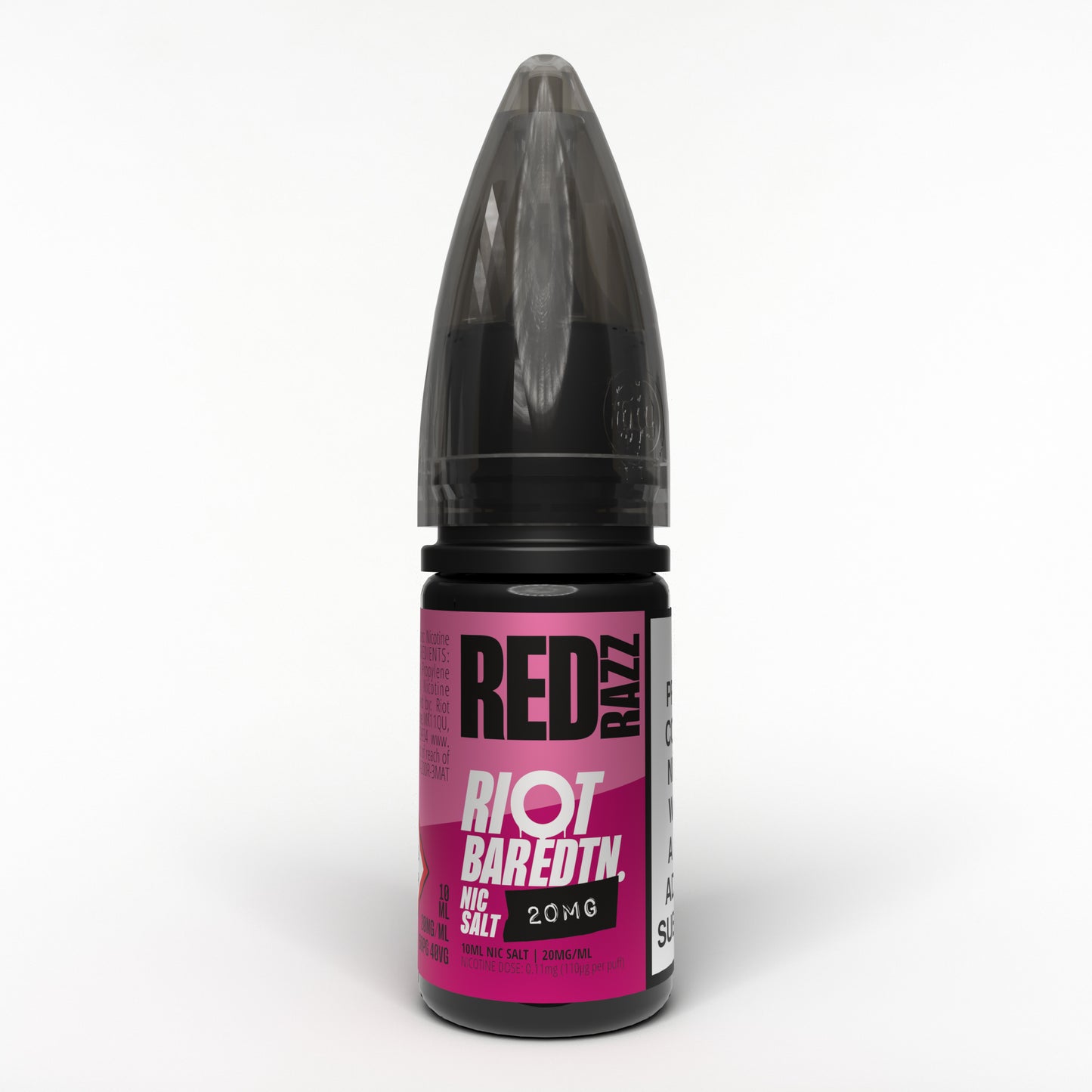 Riot Bar Edition Red Razz Nic Salt - 10ml Bar Edtn Nicotine Salt