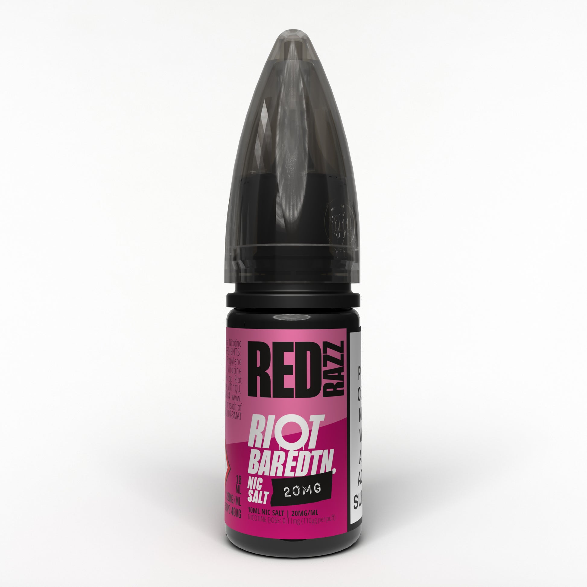 Riot Bar Edition Red Razz Nic Salt - 10ml Bar Edtn Nicotine Salt