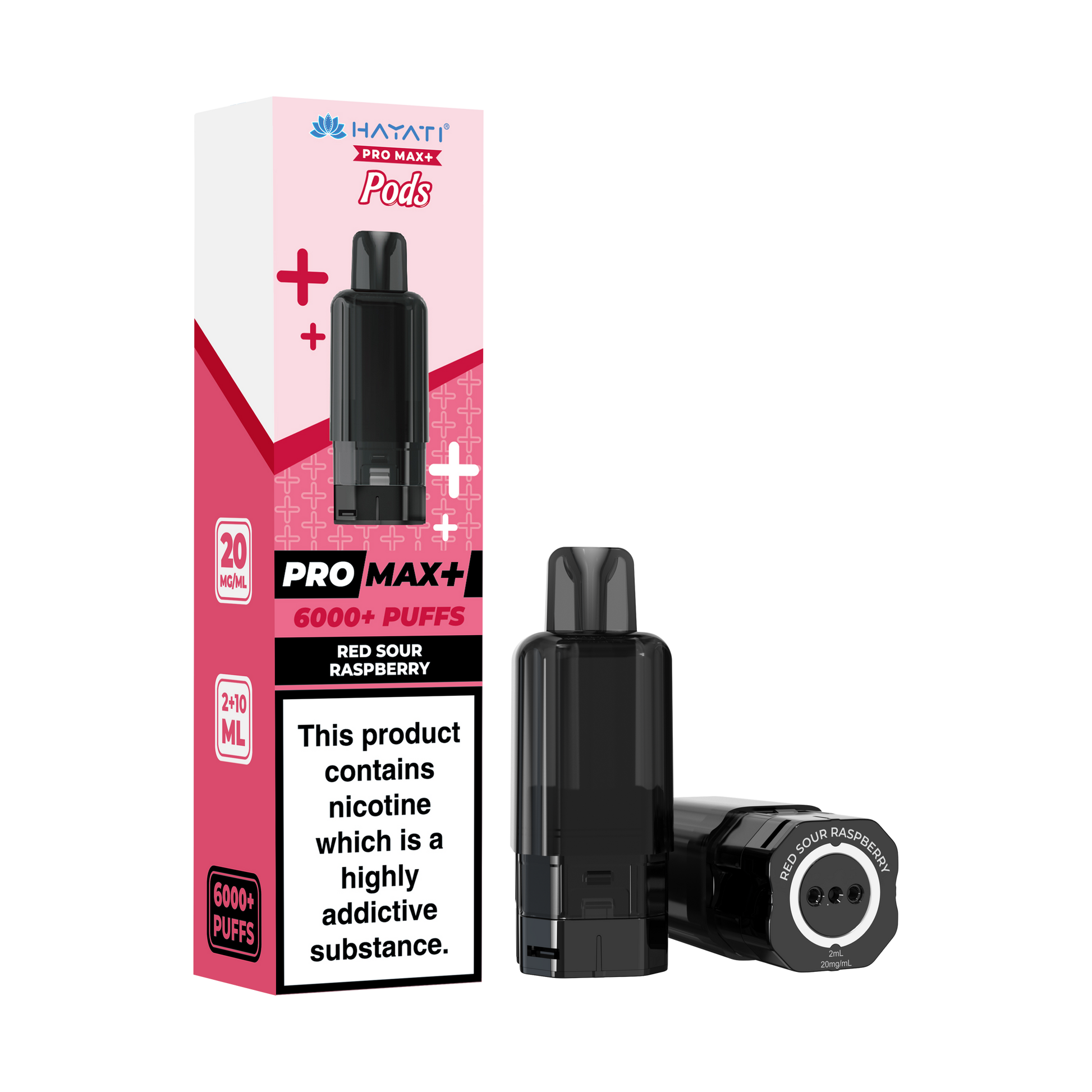 Hayati Pro Max+ 6K Prefilled Pod - Red Sour Raspberry