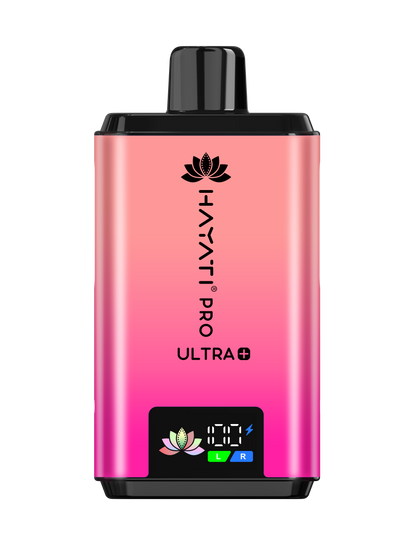 Hayati Pro Ultra+ 25000 Puffs - Big Puff Vape - Strawberry Cranberry Cherry / Cherry Ice