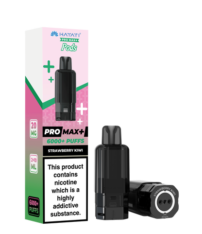 Hayati Pro Max+ 6K Prefilled Pod - Strawberry Kiwi