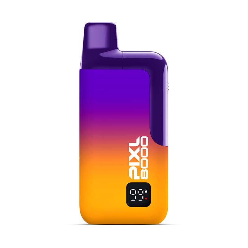 Pixl 8000 Vape - Sunset Crush