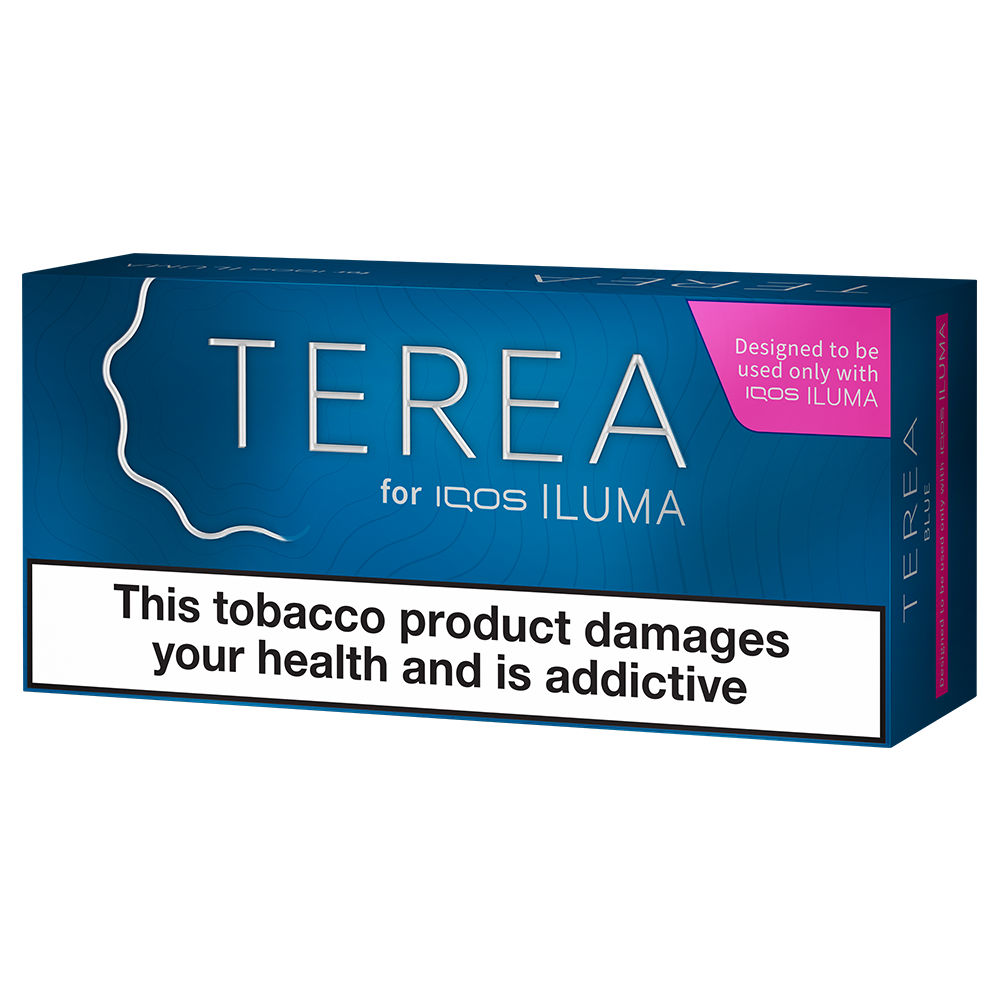 IQOS TEREA Heated Tobacco Sticks - Blue - Bold 