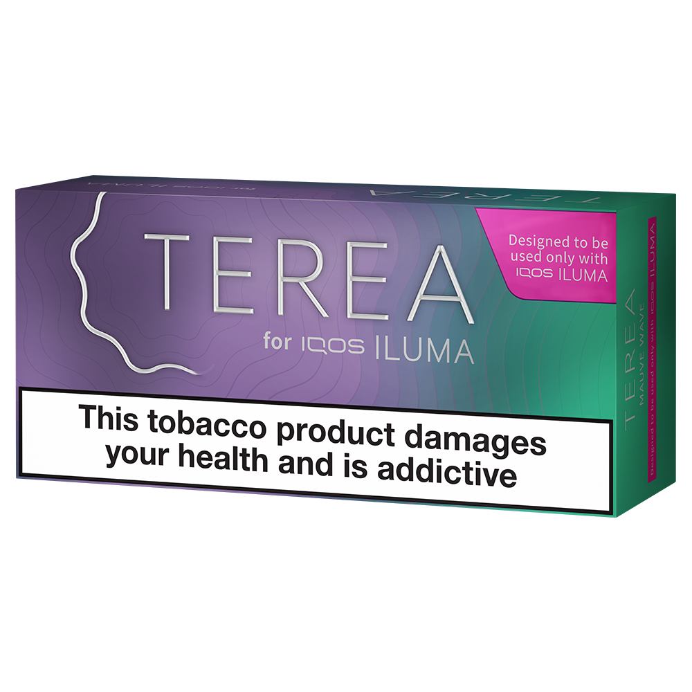 IQOS TEREA Heated Tobacco Sticks - Mauve - Regular 