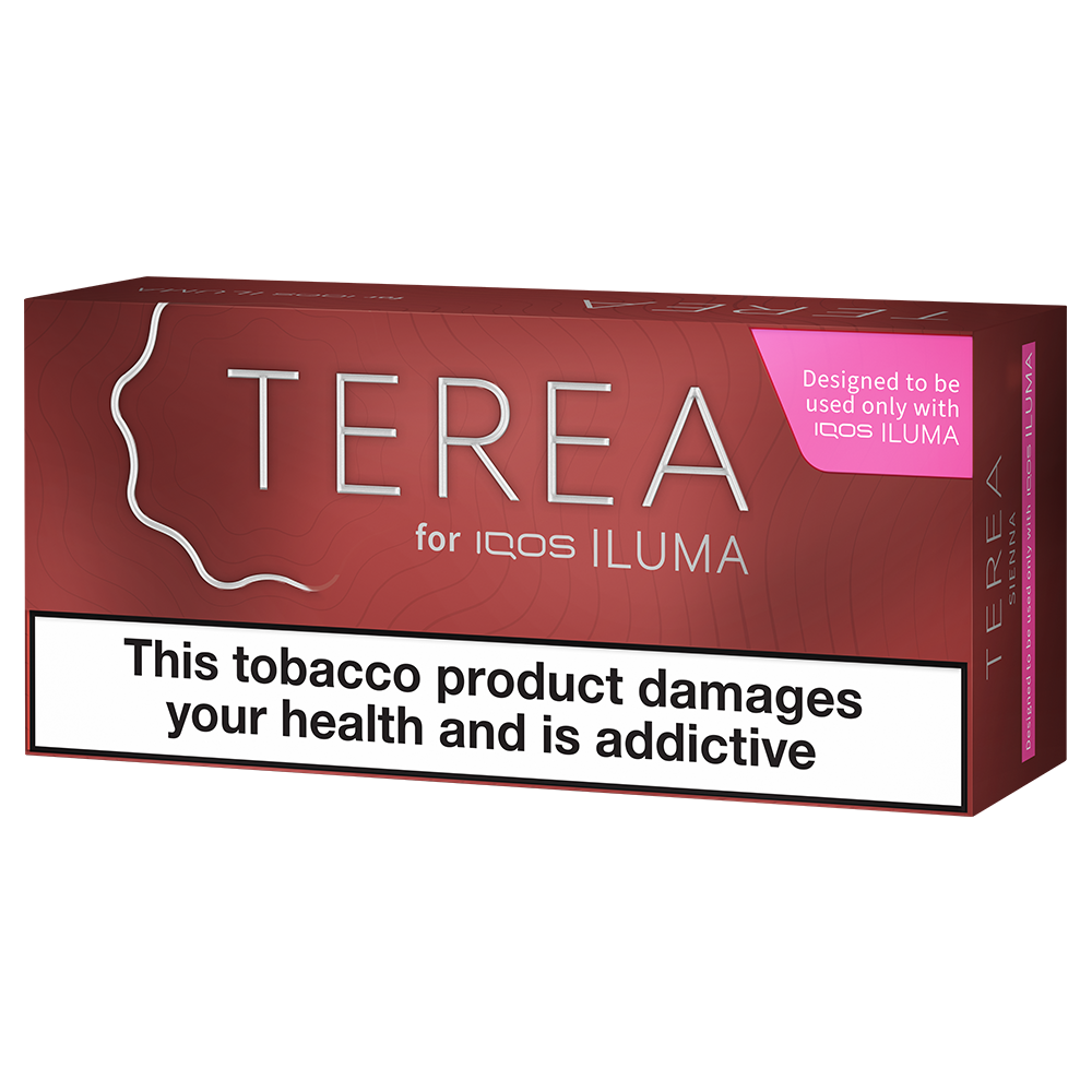 IQOS TEREA Heated Tobacco Sticks - Sienna Regular - Mild 