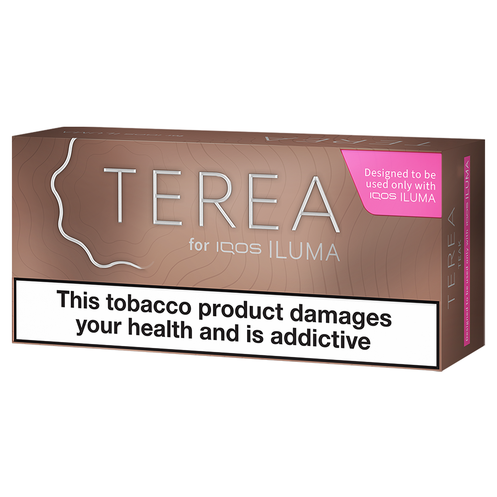 IQOS TEREA Heated Tobacco Sticks - Teak - Regular 