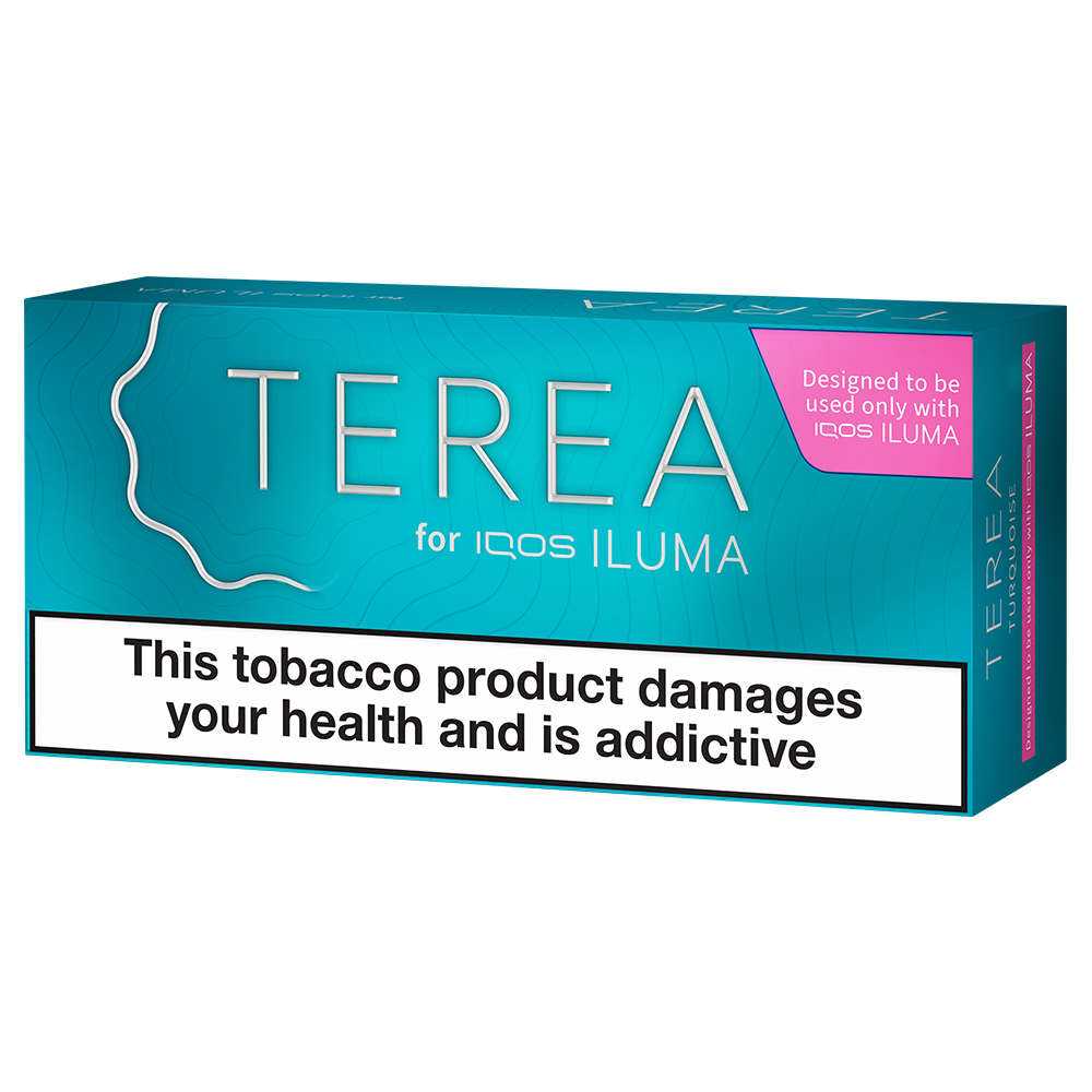 IQOS TEREA Heated Tobacco Sticks - Turqoise - Mild 