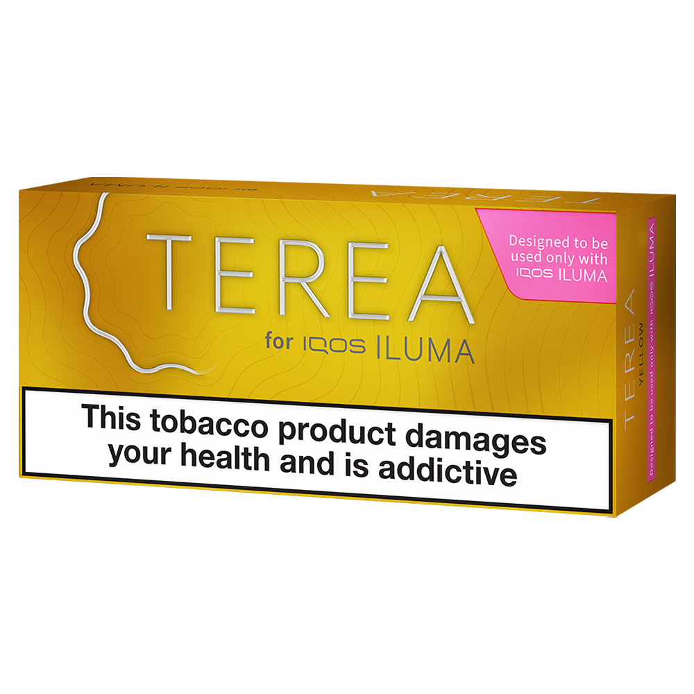 IQOS TEREA Heated Tobacco Sticks - Yellow - Mild 