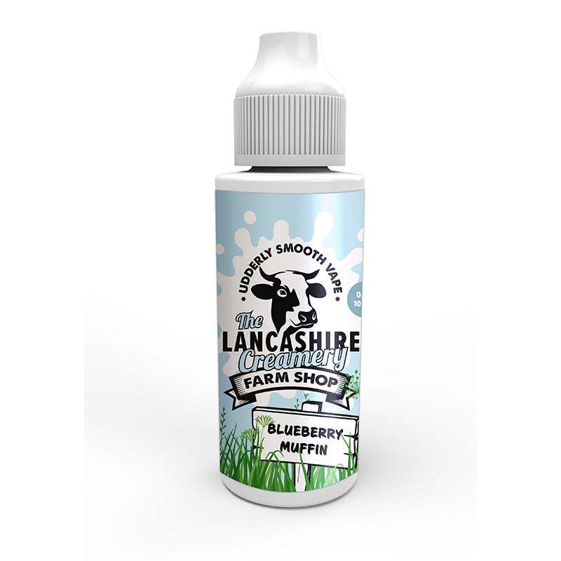 Lancashire Creamery Farm Shop Blueberry Muffin Shortfill 100ml E-liquid