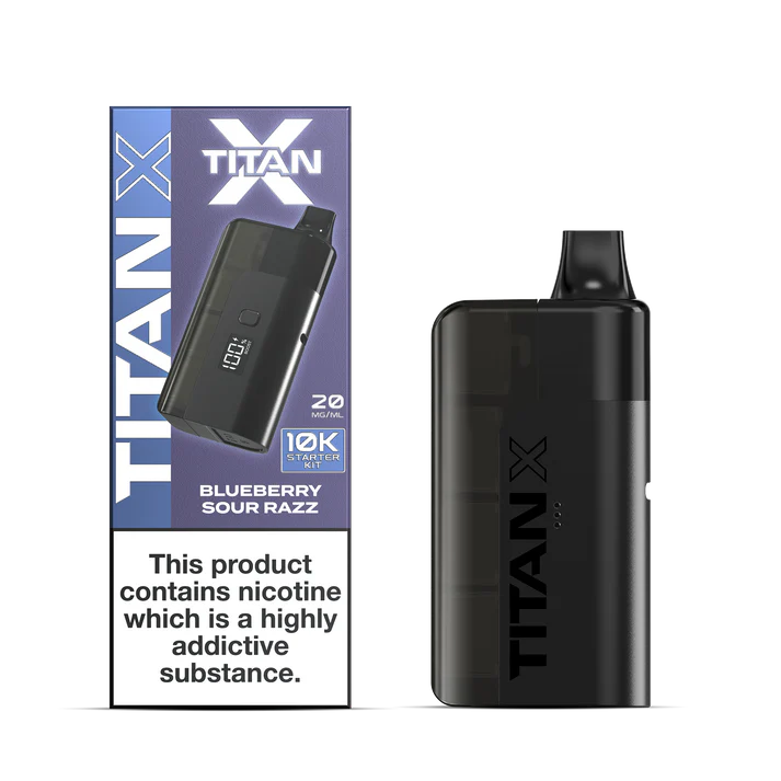 Titan X 10K Prefilled Pod Kit - Blueberry Sour Razz
