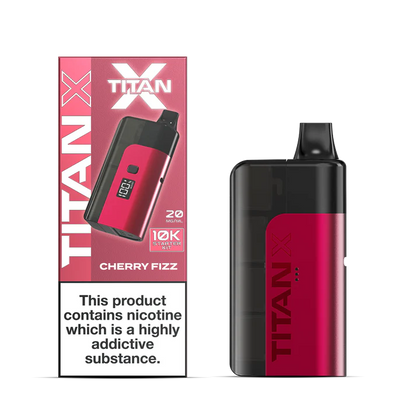Titan X 10K Prefilled Pod Kit - Cherry Fizz