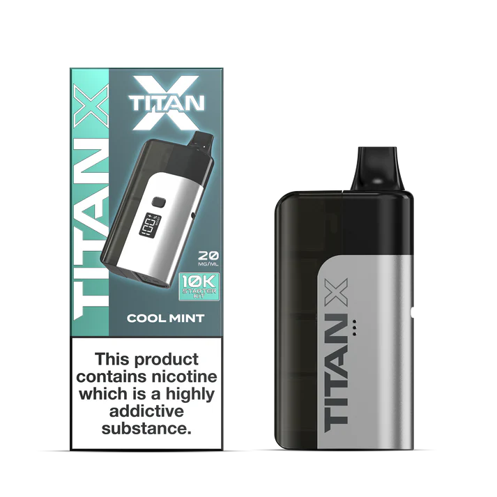 Titan X 10K Prefilled Pod Kit - Cool Mint