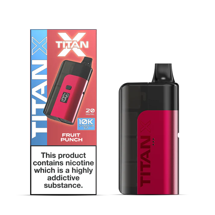 Titan X 10K Prefilled Pod Kit - Fruit Punch
