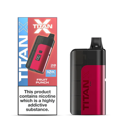 Titan X 10K Prefilled Pod Kit - Fruit Punch