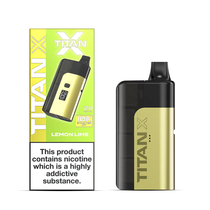 Titan X 10K Prefilled Pod Kit - Lemon & Lime