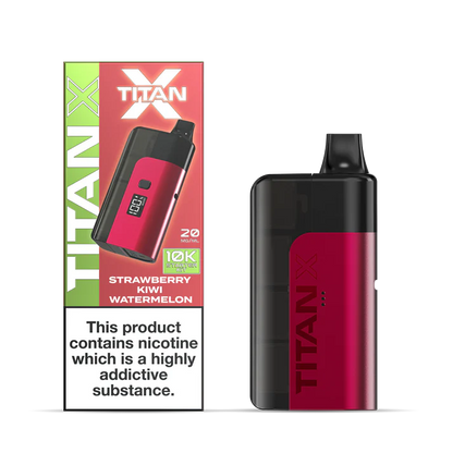 Titan X 10K Prefilled Pod Kit - Strawberry Kiwi Watermelon