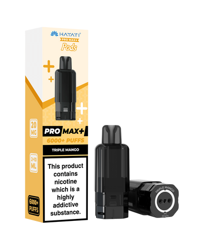 Hayati Pro Max+ 6K Prefilled Pod - Triple Mango