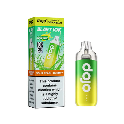 Sour Peach Gummy Flavoured Dojo Blast 10K Kit