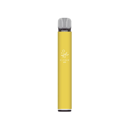 Elf Bar 600 Prefilled Pod Kit - Disposable Vape Alternative - Banana Ice