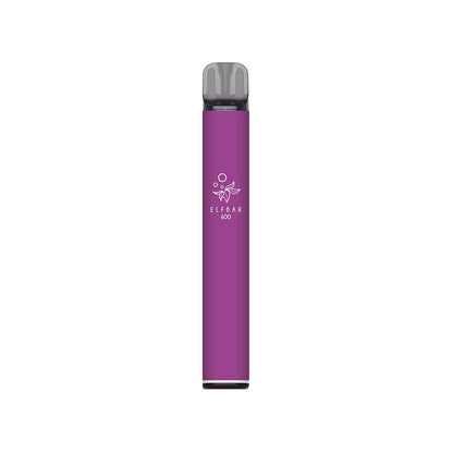 Elf Bar 600 Prefilled Pod Kit - Disposable Vape Alternative - Blueberry Ice
