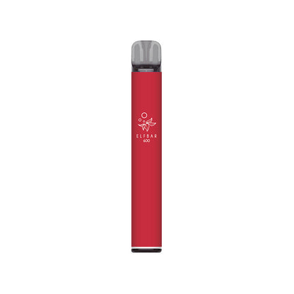 Elf Bar 600 Prefilled Pod Kit - Disposable Vape Alternative - Cherry Ice