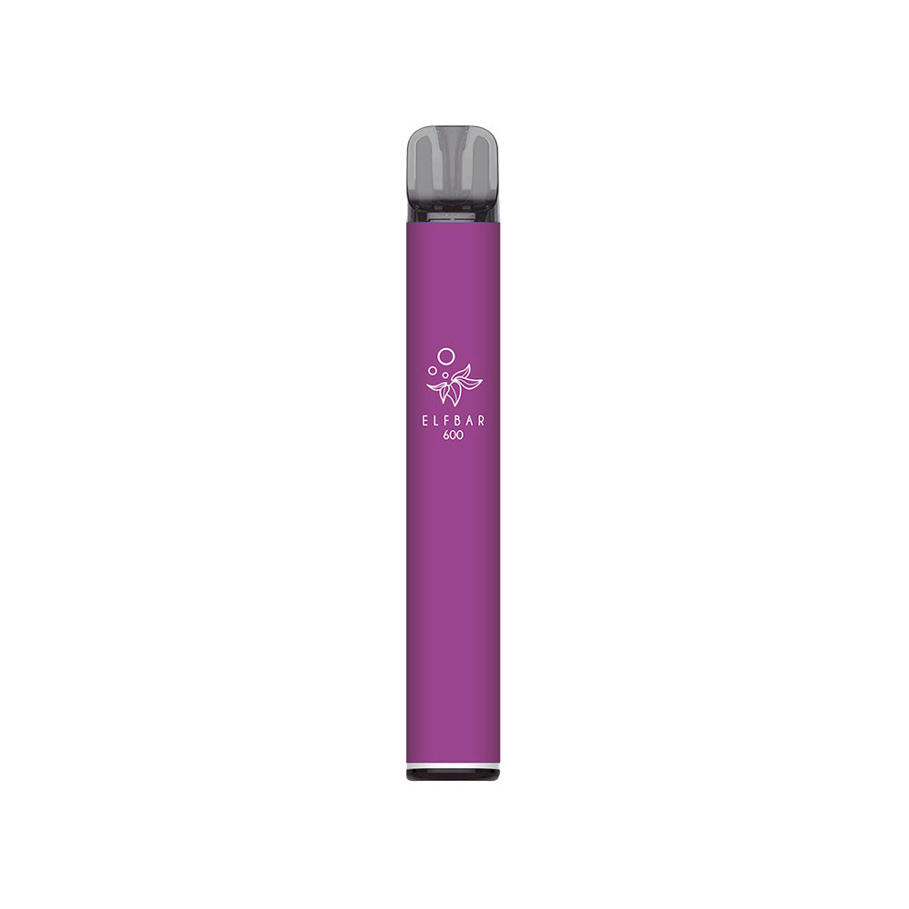 Elf Bar 600 Prefilled Pod Kit - Disposable Vape Alternative - Grape