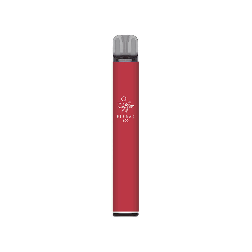 Elf Bar 600 Prefilled Pod Kit - Disposable Vape Alternative - Strawberry Ice