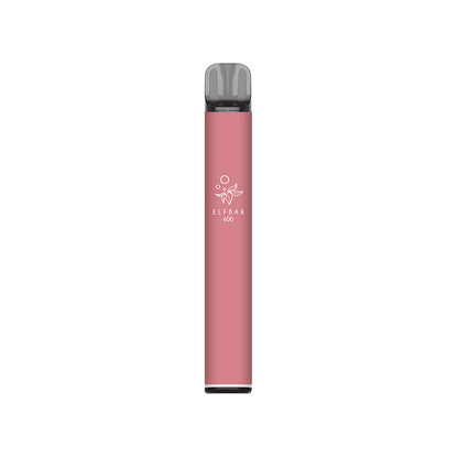 Elf Bar 600 Prefilled Pod Kit - Disposable Vape Alternative - Strawberry Cherry Ice