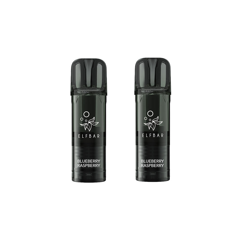 Elf Bar 600 Replacement Prefilled Pods - Blueberry Raspberry 