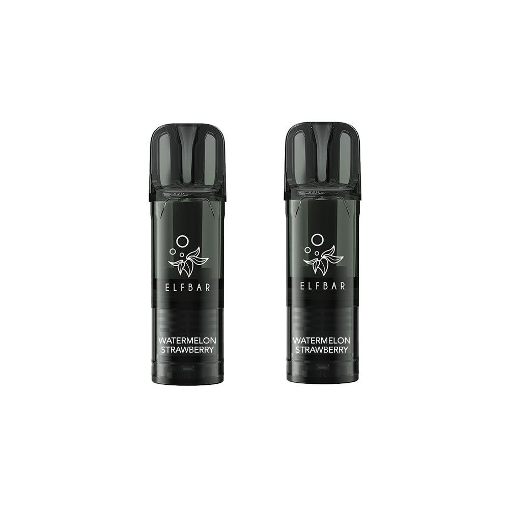Elf Bar 600 Replacement Prefilled Pods - Watermelon Strawberry