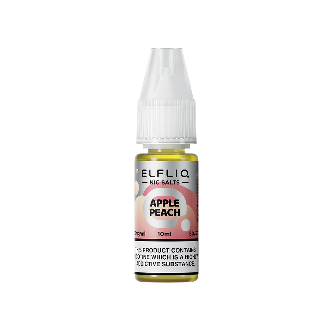 ElfLiq E-Liquid by Elf Bar - Nic Salts E-liquids - Apple Peach