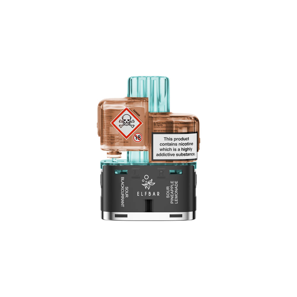 Elf Bar Dual 10K Prefilled Pods and Refill Containers - Sour Edition