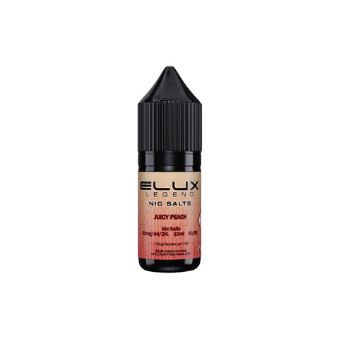 ELUX Legend Juicy Peach Nic Salt