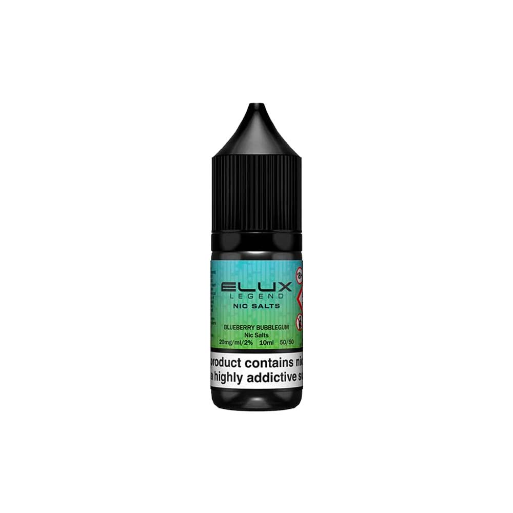 ELUX Legend Blueberry Bubblegum Nicotine Salt E-liquid Vape Juice